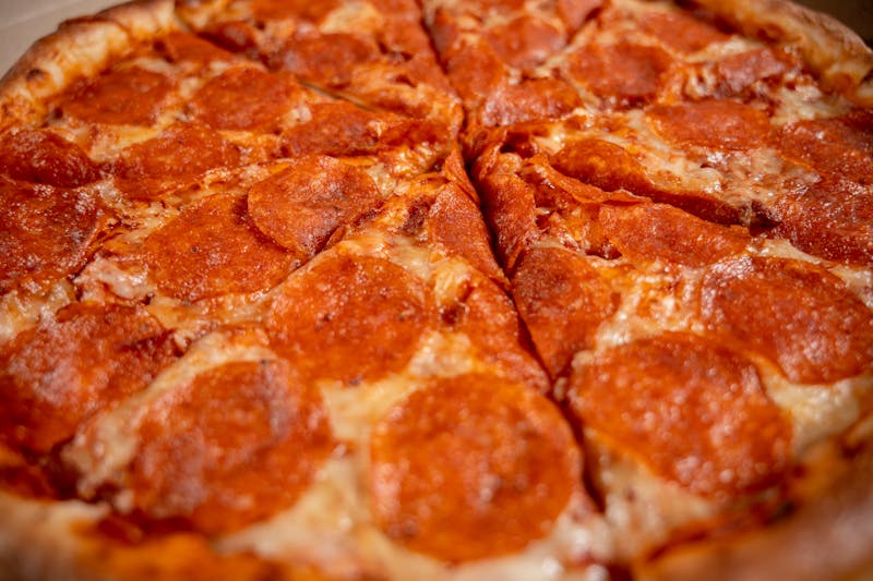 Pequod's Sausage & Pepper deep dish pizza
